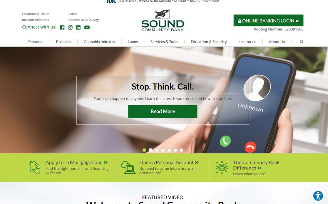 Sound Community Bank – soundcb.com